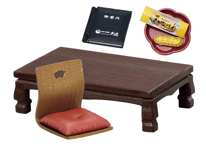 RE-MENT - ぷちサンプル系列 海邊的溫泉旅館 夕波 整組8種