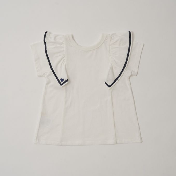 日本 Lycee mine - 雙層荷葉澎澎袖正反穿上衣-薄荷綠