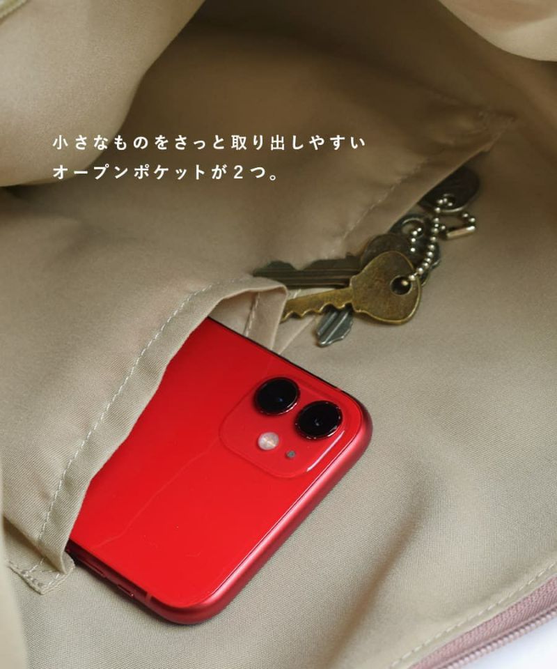 日本 zootie - 人氣定番 柔軟皮質肩背/側背包-淺灰