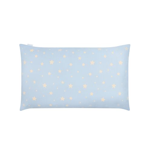 日本 Combi - Ag+pro銀離子抗菌兒童枕-枕套-星星藍 (52x30cm)