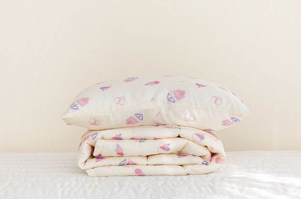 韓國 Maatila - (兒童款)涼感嫘縈夏季被-水果樂園