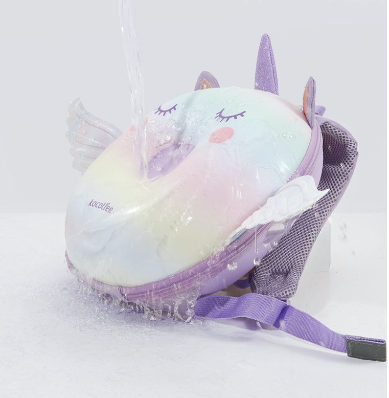 立體造型小童背包(含走失繩)-火箭