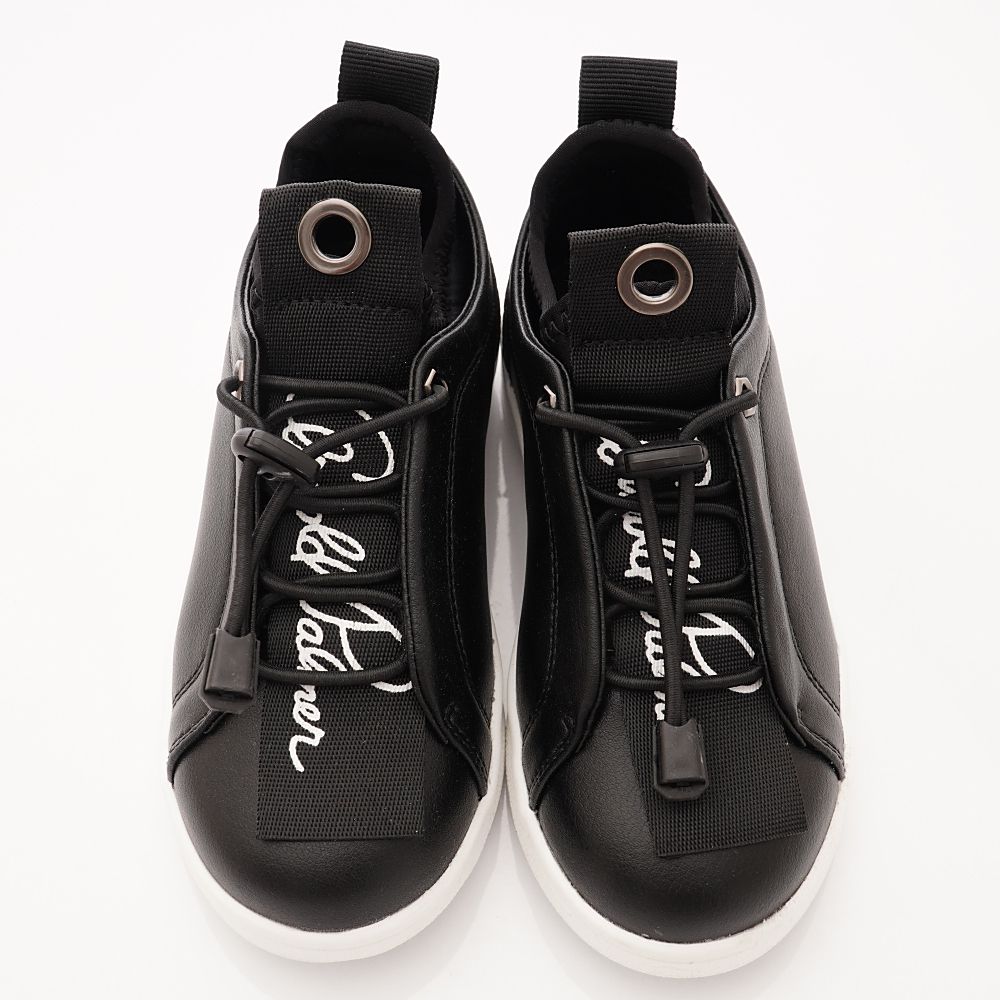 Arnold Palmer 雨傘牌 - 專櫃童鞋-韓風休閒雅痞專櫃款(中小童段)-黑-台碼=尺寸cm