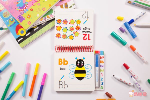 美國 ALEX - 學前練寫本abc&123