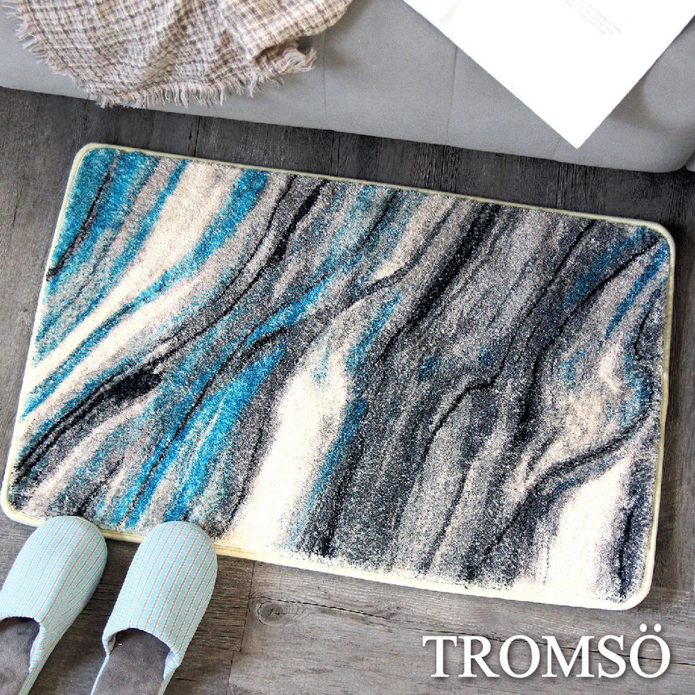 TROMSO - 綿羊絨超吸水地墊-海波意念-80x50公分