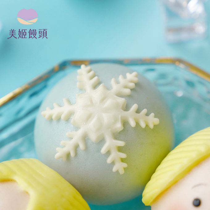 美姬饅頭 - 小公主鮮乳造型饅頭-40g*6顆