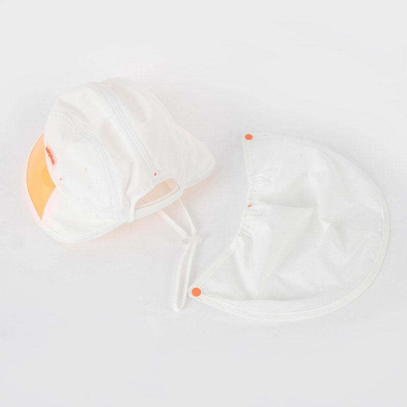 韓國 Babyblee - 抗UV遮陽板遮脖防曬帽-粉紅 (頭圍：L(50-54cm))