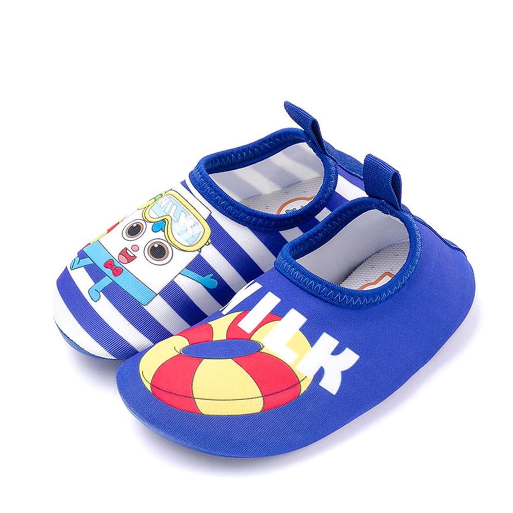 韓國 OZKIZ - 輕量/防滑兒童沙灘鞋/戲水鞋-布萊德理髮廳-藍