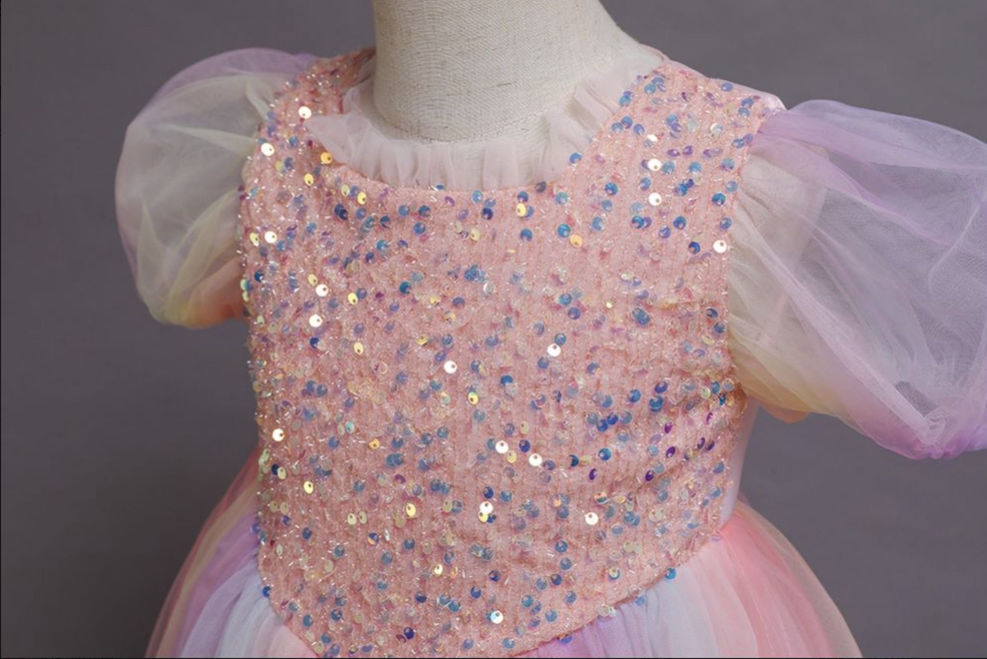 love, charlotte - 夢幻獨角獸小禮服-2 Way  穿搭-洋裝, 頭飾