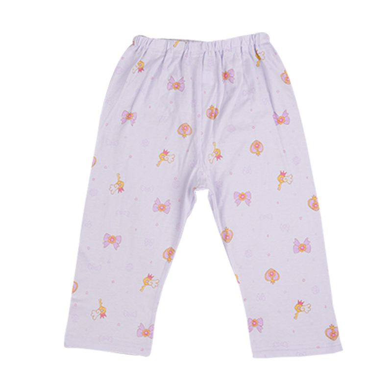 akachan honpo - 女短袖+長袖家居服-紫色