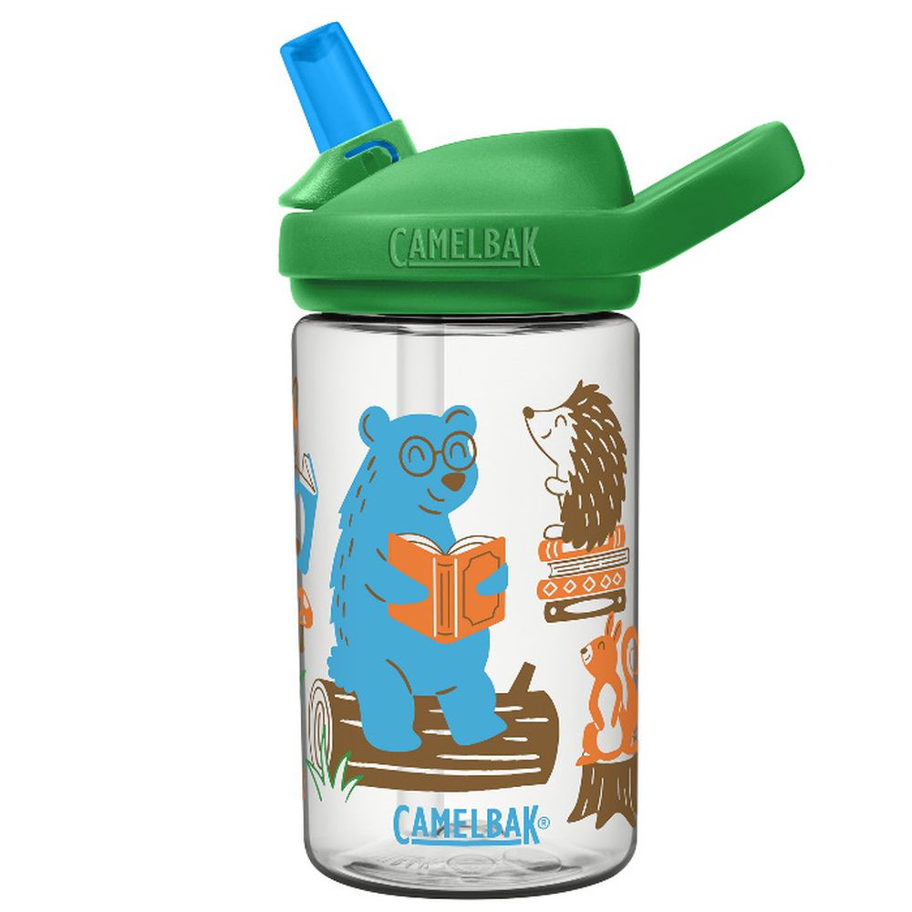 CamelBak - EDDY+ 兒童吸管運動水瓶-動物讀書會 (400ml)-156g