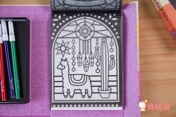 在家擁有小小畫室【澳洲 Tiger Tribe】旅行著色盒＆窗花彩繪