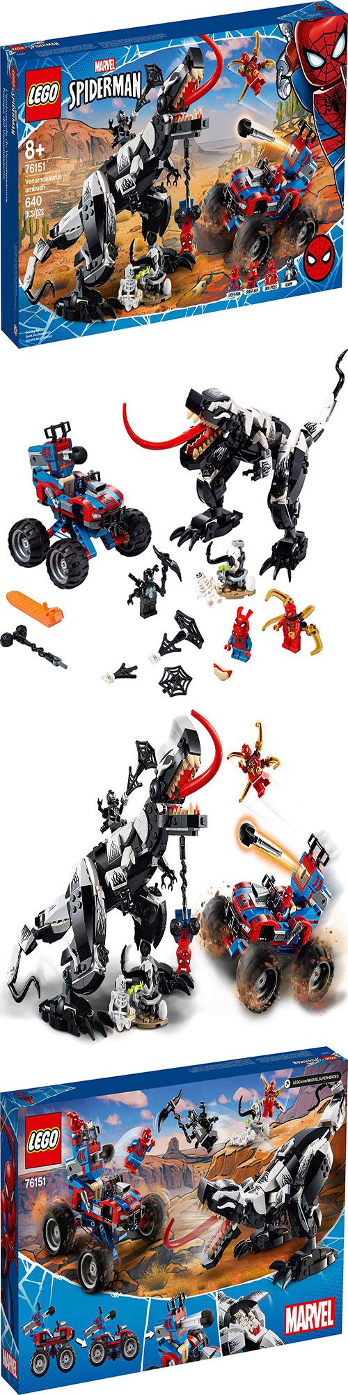 樂高 LEGO - 樂高積木 LEGO《 LT76151 》SUPER HEROES 超級英雄系列 - Venomosaurus Ambush-640pcs